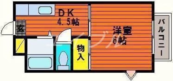 CASA茶屋町の物件間取画像